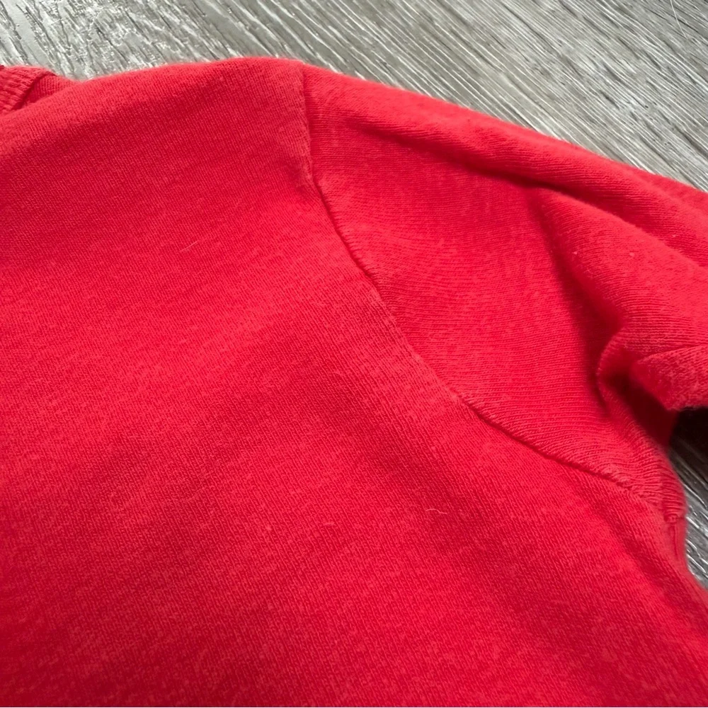 CARTERS 2PC SNUG FIT LONG SLEEVE SHIRT AND PANTS PJ SET SMORES RED 2T